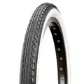 CST 20" x 1.75 Dekk Standard 47-406mm,Sort m/hvit side, C213