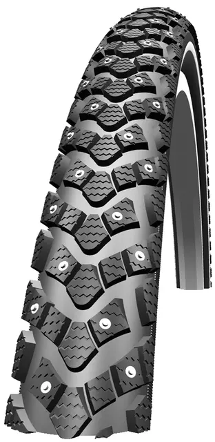 Schwalbe Marathon Winter 20" Piggdekk 42-406, 168 pigger, wire, SmartGuard 