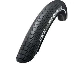 CST Pro Brooklyn E-Cargo EPS 26" dekk 26 x 2.15", E50, 55-559, 60TPI,Refleks