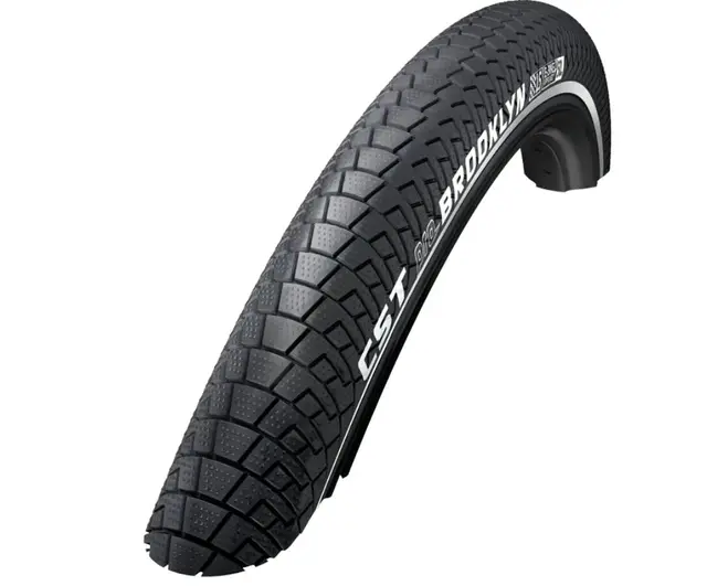CST Pro Brooklyn E-Cargo EPS 27.5" Dekk 27.5 x 2.00", E50 50-584,60TPI,Refleks 