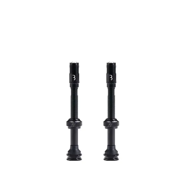 BBB CoreCap BTI-166 Tubeless Ventil 60mm Sort, Bil, Alu, AL Ventil, (par) 
