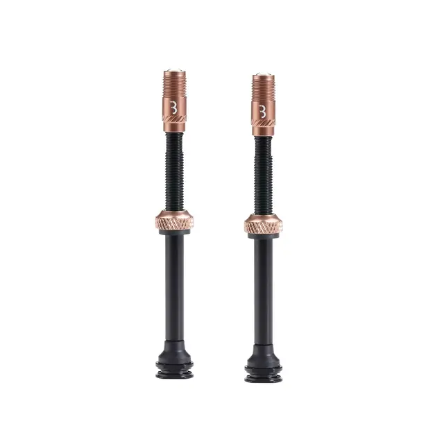BBB CoreCap BTI-166 Tubeless Ventil 80mm Copper, Bil, Alu, AL Ventil, (par) 