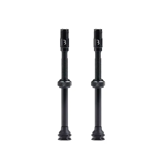 BBB CoreCap BTI-166 Tubeless Ventil 80mm Sort, Bil, Alu, AL Ventil, (par) 