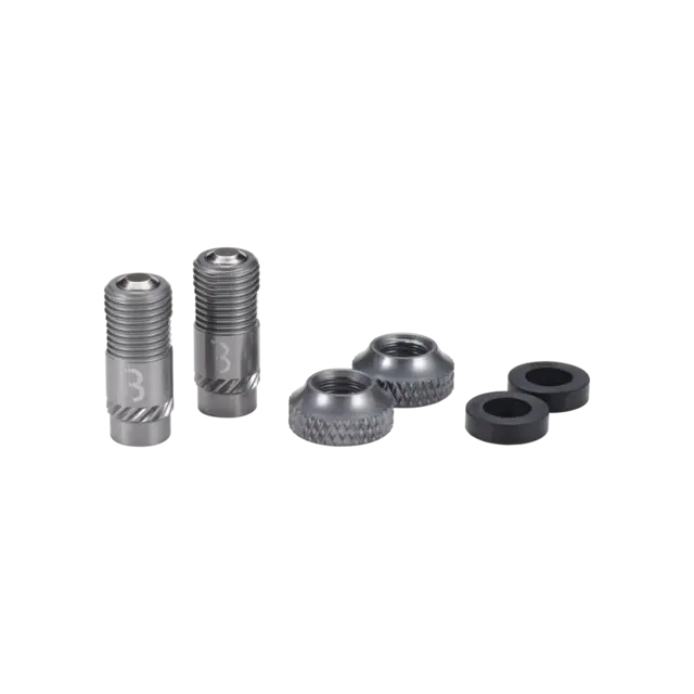 BBB CoreCap BTI-165 Ventilhode Gun Metal Bil, Alu, AL Ventil, (par) 