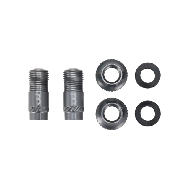 BBB CoreCap BTI-165 Ventilhode Gun Metal Bil, Alu, AL Ventil, (par) 