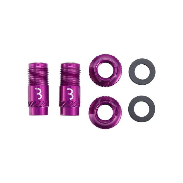 BBB CoreCap BTI-165 Ventilhode Lilla Bil, Alu, AL Ventil, (par) 
