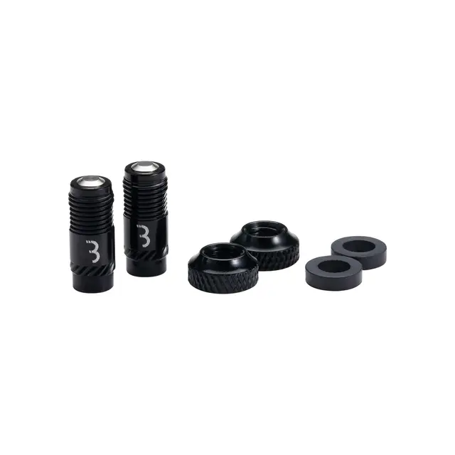 BBB CoreCap BTI-165 Ventilhode Sort Bil, Alu, AL Ventil, (par) 