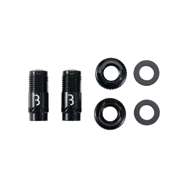 BBB CoreCap BTI-165 Ventilhode Sort Bil, Alu, AL Ventil, (par) 