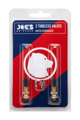 Joe's Tubeless Ventil PAR Bil, messing, m/ventilinnsats/verktøy