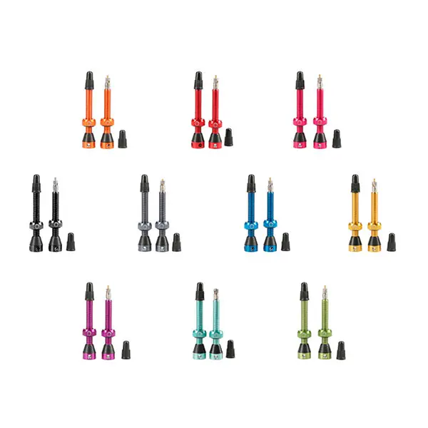 Tubolight Tubeless Ventil 50mm PAR Presta, alu, 12gr (par) 
