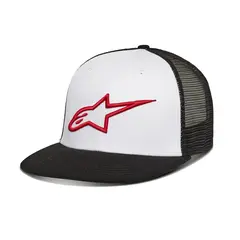 Alpinestars Corp Trucker Caps Hvit/Sort One Size, Snap back