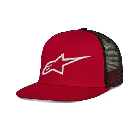 Alpinestars Corp Trucker Caps Rød/Sort One Size, Snap back 