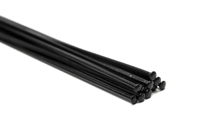 Sapim Leader SP Sort Eike 315mm Straight Pull, 2.0mm, 1 stk 