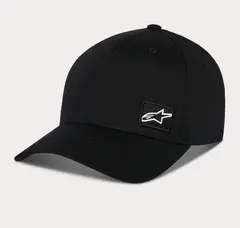 Alpinestars Pivot Caps Sort S/M Flex-Fit back, bøyd brem