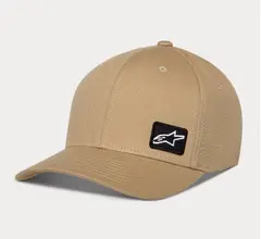 Alpinestars Pivot Caps Beige S/M Flex-Fit back, bøyd brem