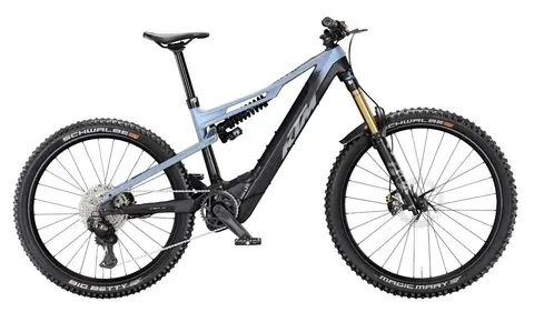 KTM Macina Prowler Prestige CX-R Di2 Hai Blå, Bosch CX-R, 800wh, 6