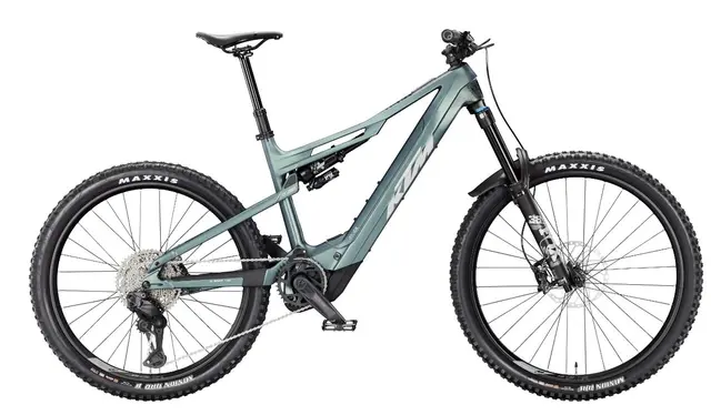 KTM Macina Prowler Elite Di2 L/48, Blå/Grønn, Bosch CX, 800wh, 6 