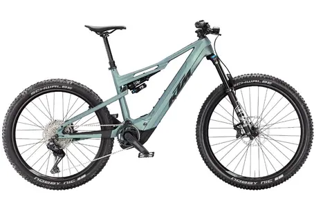KTM Macina Kapoho 8972 L Di2 Blå/Grønn Matt, Bosch CX, 800wh, 6