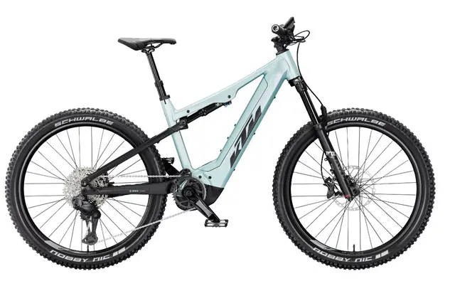 KTM Macina Lycan 771 Glorious Di2 M/43, Mint+Sort Matt, Bosch CX, 750wh, 6 