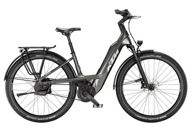 KTM Macina Every 820 Belt PTS Grå, Bosch CX, 800wh, 6 