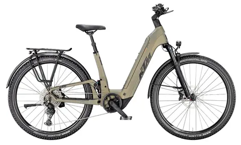 KTM Macina Aera FS Elite LFC Oliven Perle Matt, Bosch CX, 800wh, 6