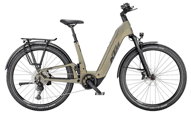 KTM Macina Aera FS Elite LFC Oliven Perle Matt, Bosch CX, 800wh, 6 