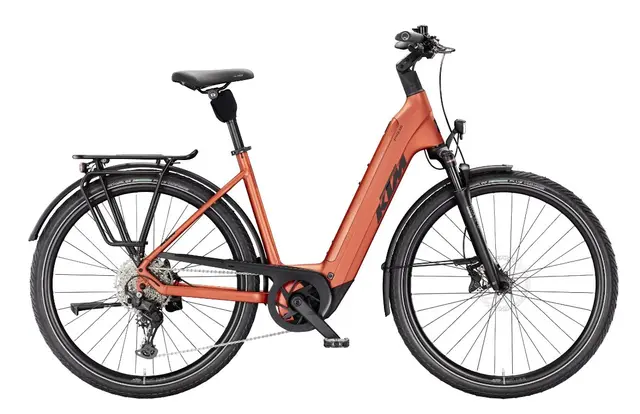 KTM Macina Style 830 Orange Matt, Bosch CX, 800wh, 6 