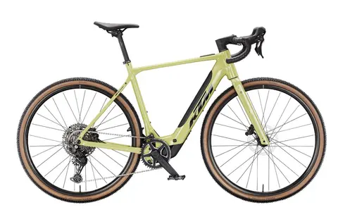 KTM Macina Gravelator SX 20 Keen Grønn, Bosch SX, 400wh, 6