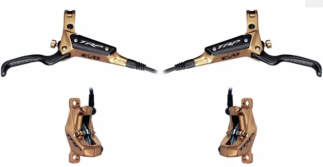 TRP DH-R EVO GOLD Skivebrems Sett 310gr, HD-M846, 1900mm ledning, u/skive 