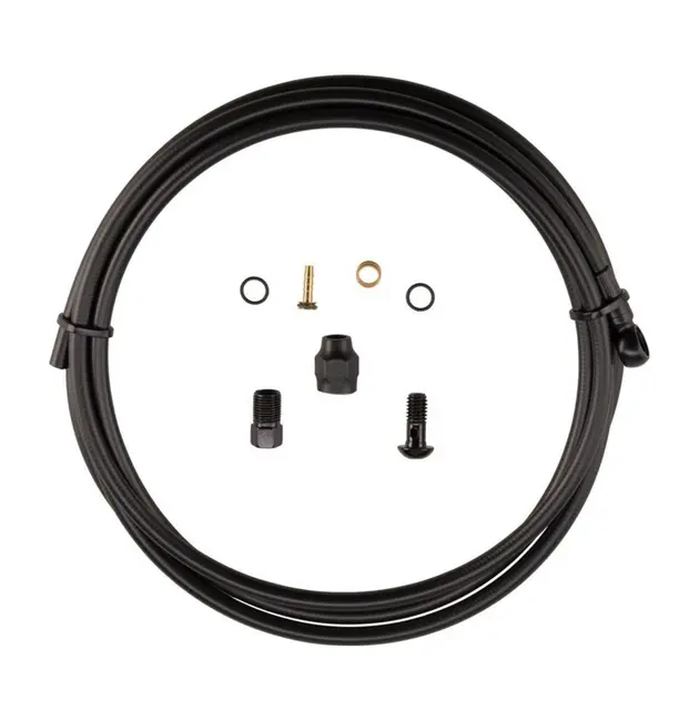 TRP Skivebremseledning Banjo Sett 5.5 2000mm x 5.5mm, sort, inkl. smådeler 