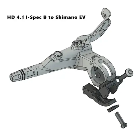 TRP Matchmaker HD4.1 I-Spec EV Adapter H Sort, alu, HD4.1