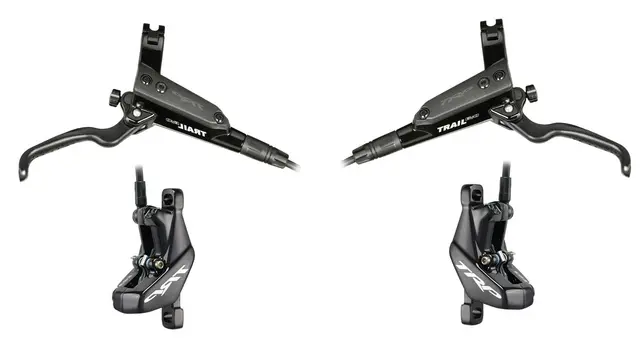 TRP Trail EVO Skivebrems Sett H/V 2x307gr,HD-M843, 1900mm ledning, u/skive 