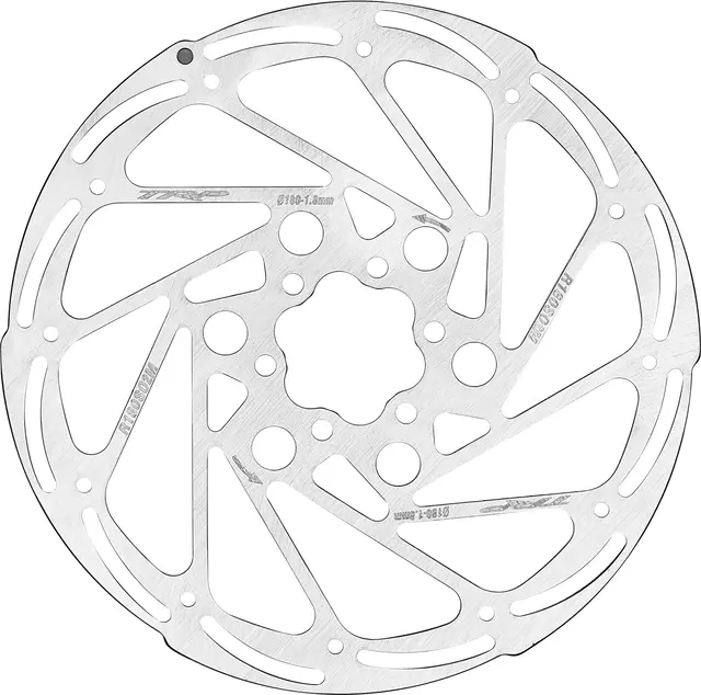 TRP One-Piece IS Bremseskive 180mm 1.8mm, 6-Bolt, Rust-Blocker, RS02M 