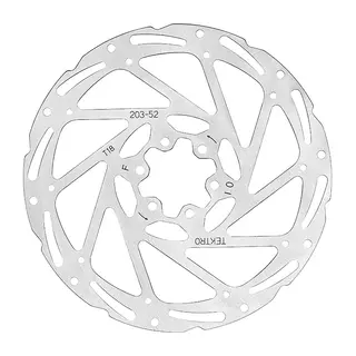 Tektro TR-52 IS  Bremseskive 203mm 1.8mm, 6-Bolt