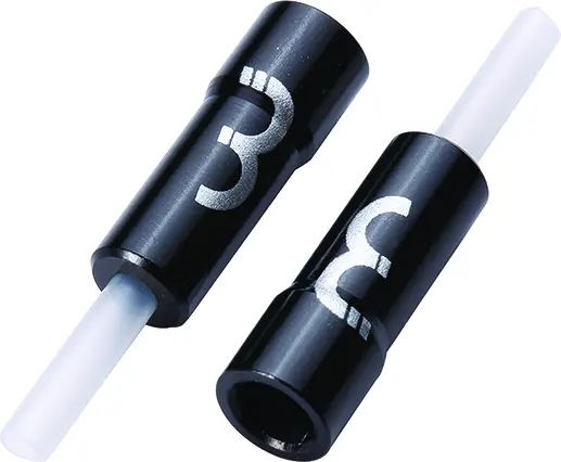 BBB CableEnd BCB-153 Endehylser 4mm, 50stk, sort, alu, m/forsegling 
