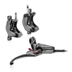 Tektro Auriga Twin+ Skivebrems Venstre Dobbel, HD-T745, 200/70/70cm, u/skiver