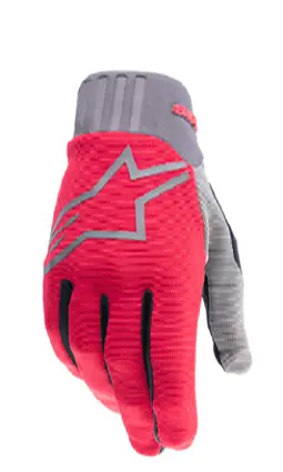 Alpinestars A-Dura Hanske JR Rød L Large, 6 