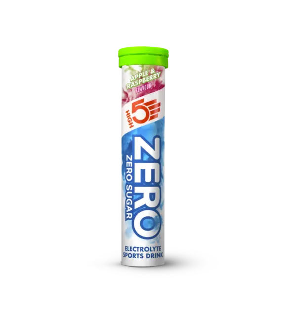 HIGH5 Zero Eple/Bringebær 8pk, 80gr - 20 tabletter 