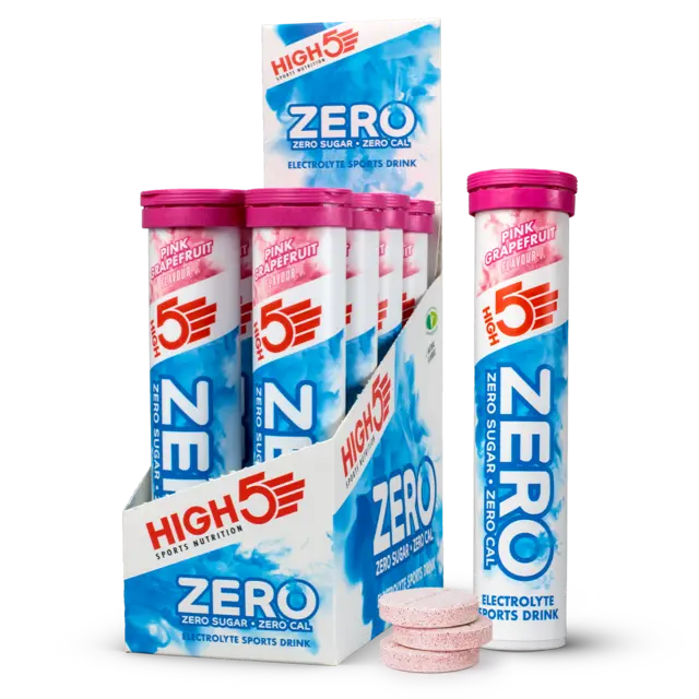 HIGH5 Zero Rosa Grapefrukt 8pk, 80gr - 20 tabletter 