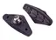 BBB RoadStop deLuxe BBS-01D Racer Kloss Sort, 2 konturer, 2par
