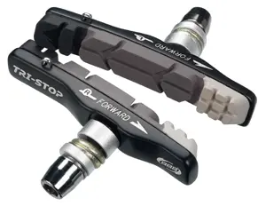BBB TriStop BBS-14T V-brems Kloss Utskiftbar gummi-3farget-3konturer-2par