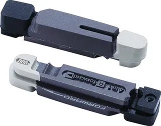 BBB TechStop BBS-27T Racerbrems Gummi 3 farget, 3 konturer, 2 par 4 i 1