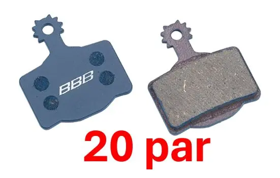 BBB DiscStop HP BBS-36D Skiveklosser 20 par, Magura 