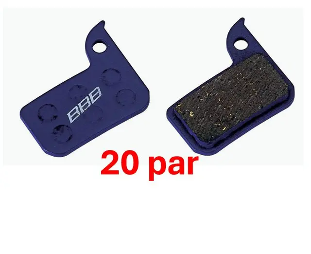 BBB DiscStop HP BBS-38D Skiveklosser 20 par, SRAM 