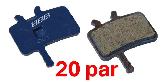 BBB DiscStop HP BBS-42D Skiveklosser 20 par, Avid 