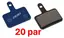 BBB DiscStop HP BBS-52D Skiveklosser 20 par, Tektro, TRP, Shimano