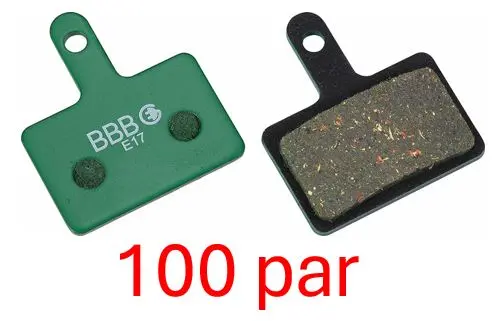 BBB DiscStop E BBS-53ED Skiveklosser 100 par, E-Bike, Tektro, TRP, Shimano 