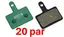 BBB DiscStop E BBS-53ED Skiveklosser 20 par, E-Bike, Tektro, TRP, Shimano