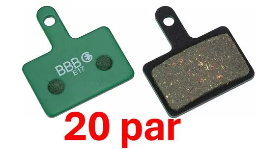 BBB DiscStop E BBS-53ED Skiveklosser 20 par, E-Bike, Tektro, TRP, Shimano 