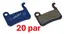 BBB DiscStop HP BBS-54D Skiveklosser 20 par, Tektro, Shimano
